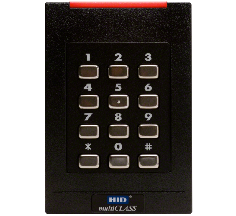 Lecteur de proximité multitechnologie avec clavier intégré multiCLASS RPK40 SE 921 HID