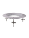 In-ceiling Mount for Dome Camera - Plastic & Steel - Hikvision White