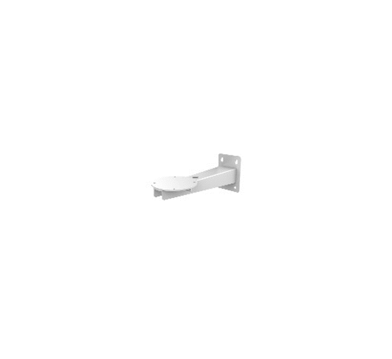 Wall Mount Bracket for Positioning System - Steel - Hikvision White