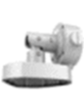 Wall Mounting Bracket for Fisheye - Aluminum Alloy - Hikvision White