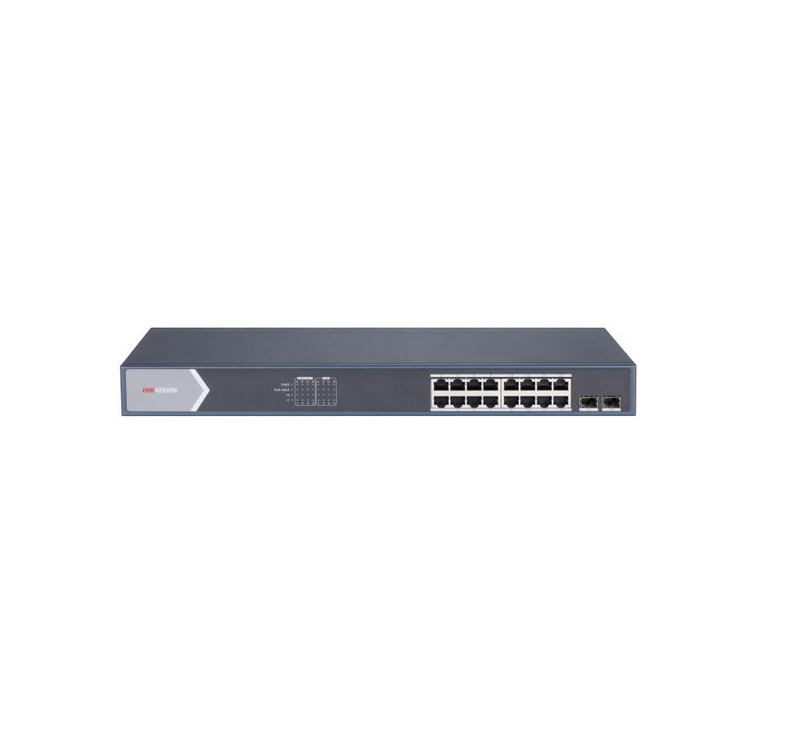 L2 - Smart Managed - 16 Gigabit PoE ports,