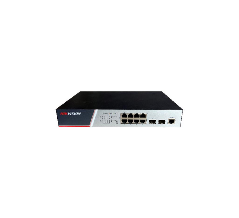 L2 - Full managed - 8 Gigabit RJ45 PoE ports,