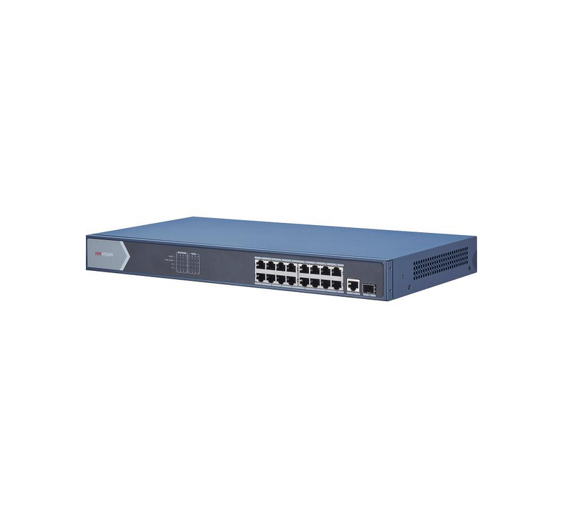 L2 - Unmanaged - 16 Gigabit POE ports -