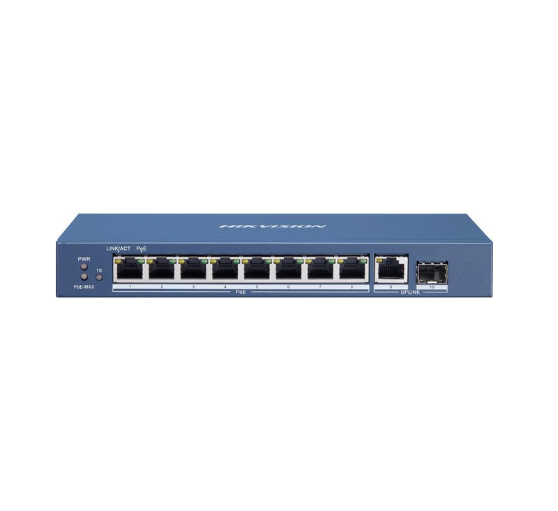 L2 - Unmanaged - 8 Gigabit POE ports -