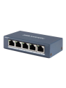 5 Gigabit RJ45 ports - Desktop Steel Case Unmanaged Switch