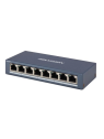 8 Gigabit RJ45 ports - Desktop Steel Case Unmanaged Switch